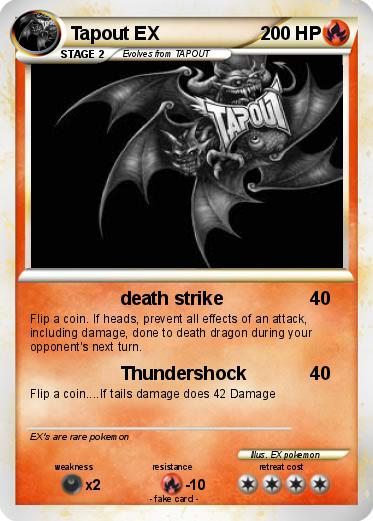 Pokemon Tapout EX