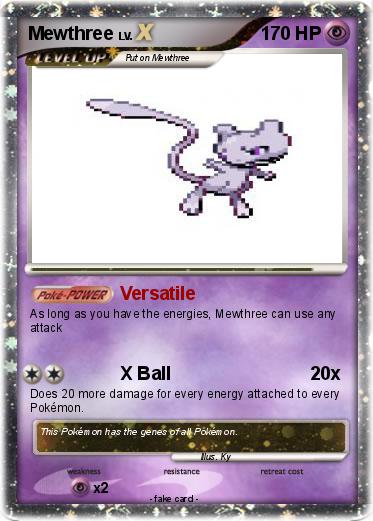 Pokemon Mewthree