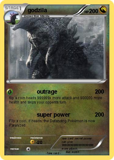 Pokemon godzila