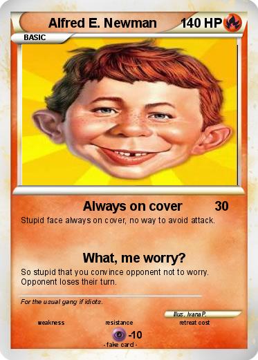 Pokemon Alfred E. Newman