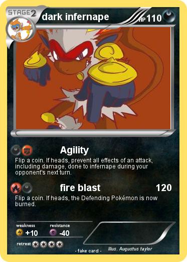 Pokemon dark infernape