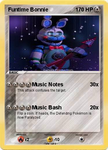 Pokemon Funtime Bonnie