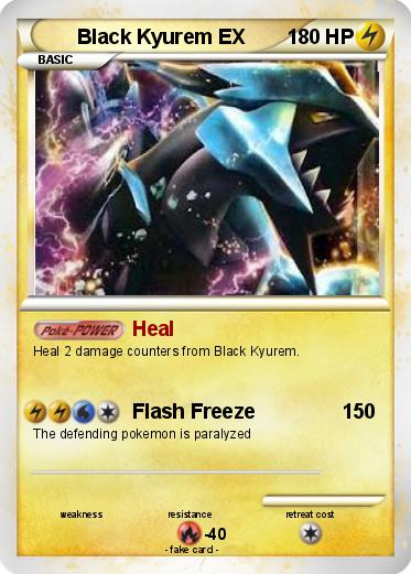 Pokemon Black Kyurem EX