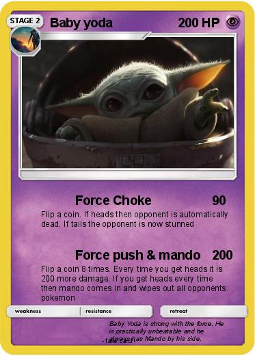 Pokemon Baby yoda
