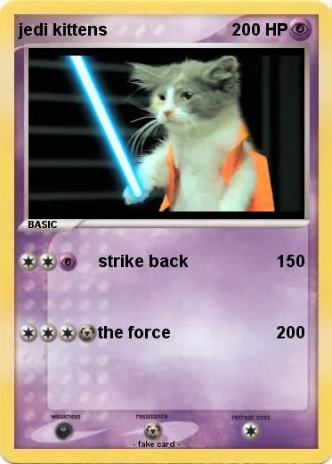 Pokemon jedi kittens