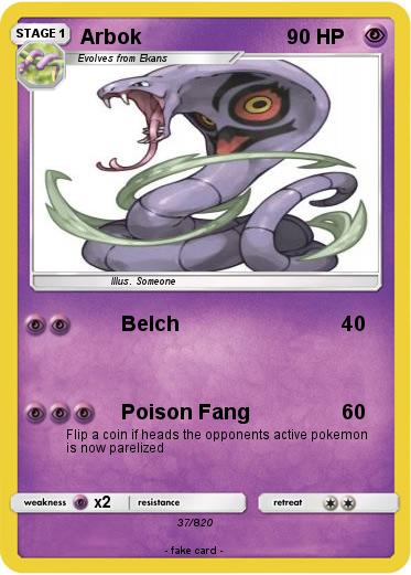 Pokemon Arbok