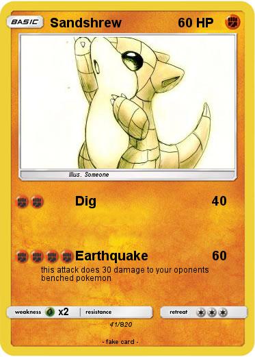 Pokemon Sandshrew