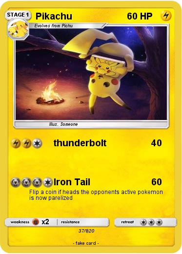 Pokemon Pikachu