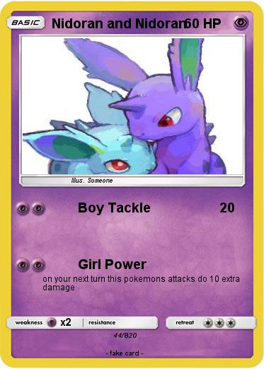 Pokemon Nidoran and Nidoran