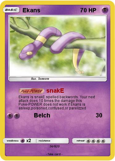 Pokemon Ekans