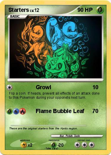 Pokemon Starters