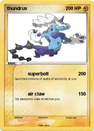 Pokemon thundrus