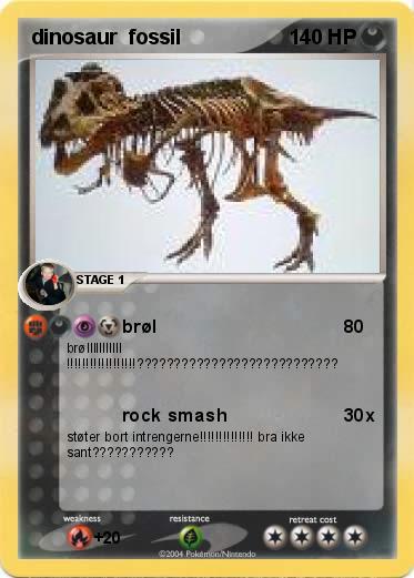 Pokemon dinosaur  fossil   