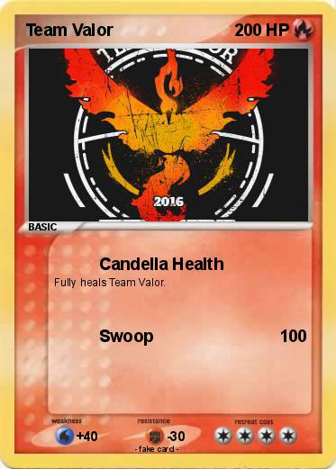 Pokemon Team Valor