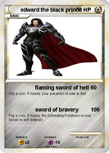 Pokemon edward the black prince