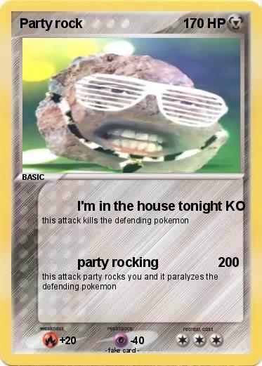 Pokemon Party rock