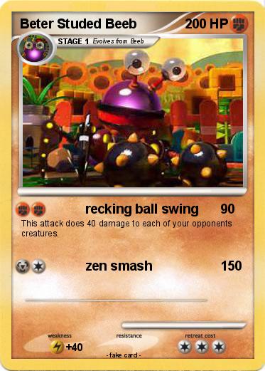 Pokemon Beter Studed Beeb