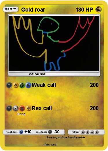Pokemon Gold roar
