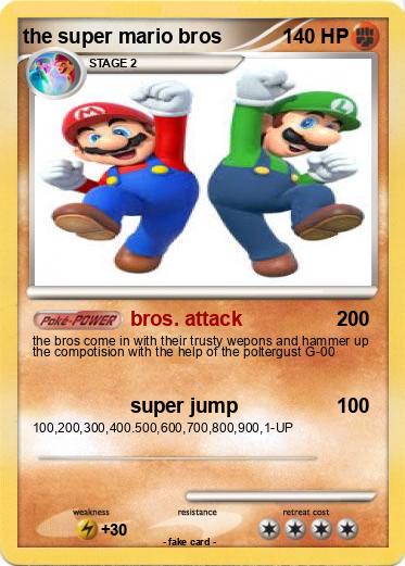 Pokemon the super mario bros