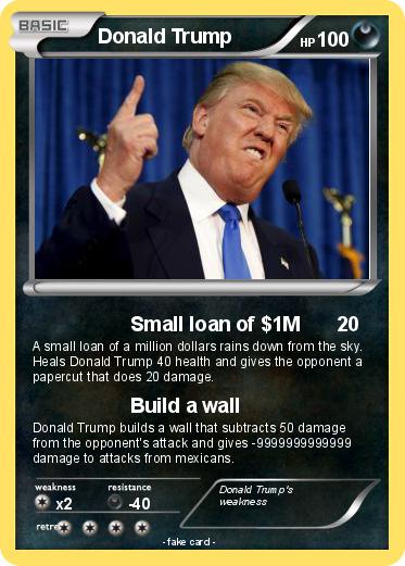 Pokemon Donald Trump