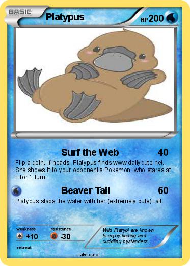 Pokemon Platypus
