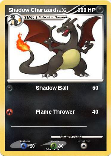 Pokemon Shadow Charizard