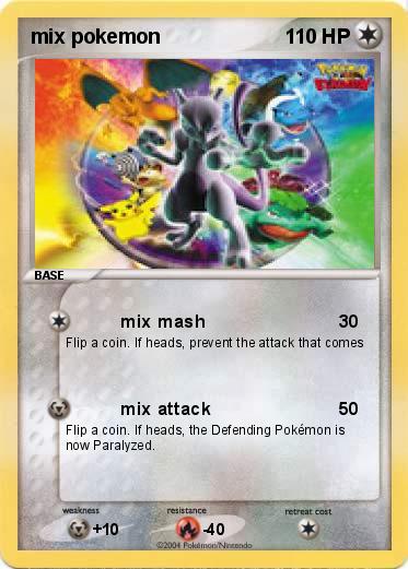Pokemon mix pokemon