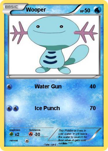 Pokemon Wooper