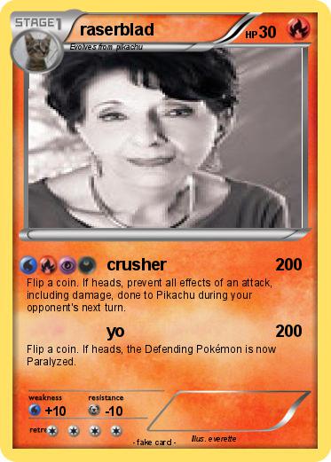 Pokemon raserblad