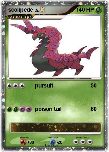 Pokemon scolipede