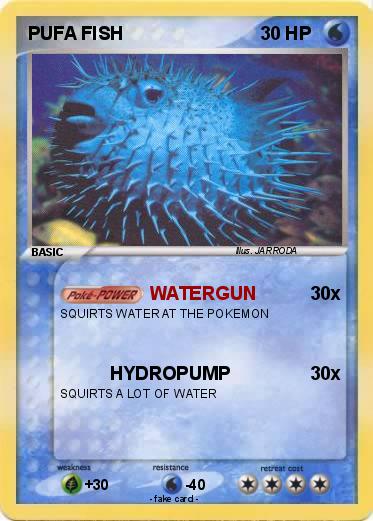 Pokemon PUFA FISH