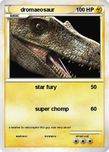 Pokemon dromaeosaur