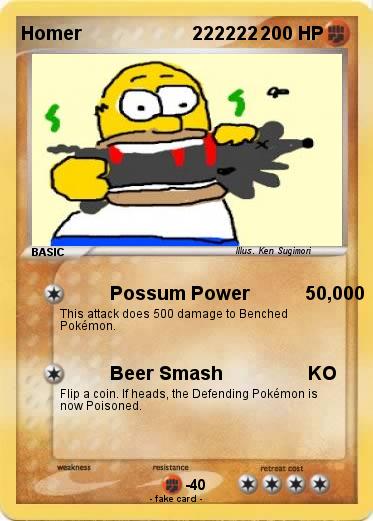 Pokemon Homer                      222222