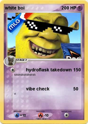 Pokemon white boi