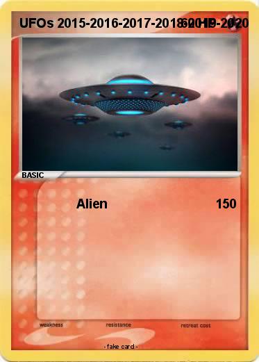 Pokemon UFOs 2015-2016-2017-2018-2019-2020