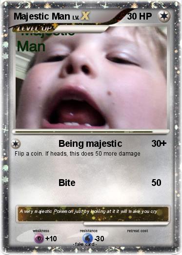 Pokemon Majestic Man