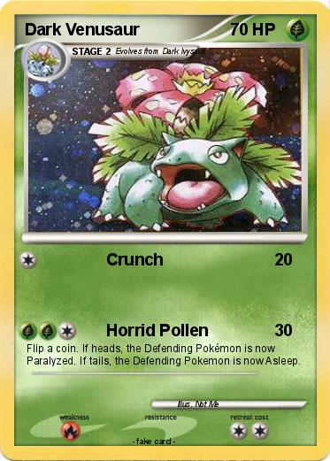 Pokemon Dark Venusaur