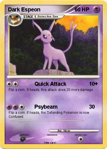Pokemon Dark Espeon