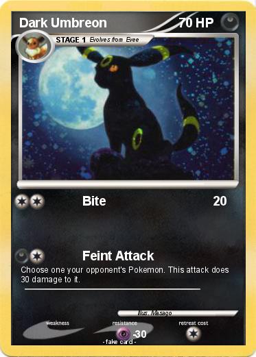 Pokemon Dark Umbreon