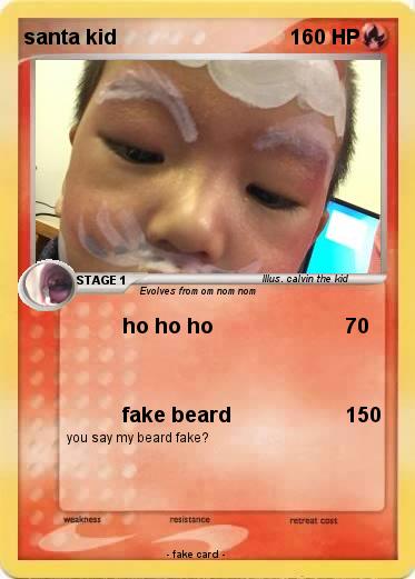 Pokemon santa kid
