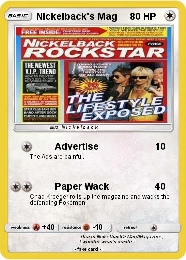 Pokemon Nickelback's Mag