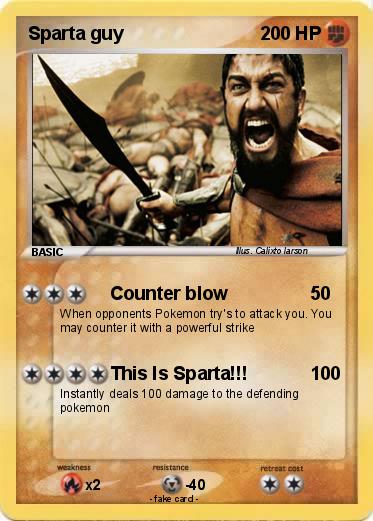Pokemon Sparta guy