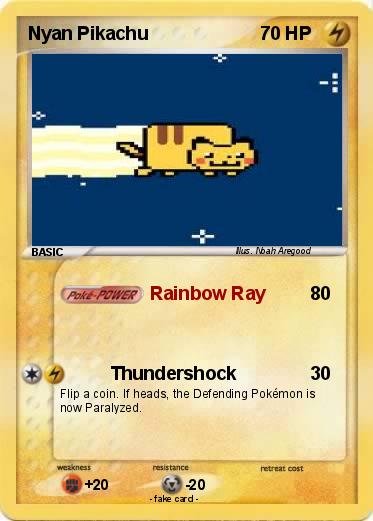 Pokemon Nyan Pikachu