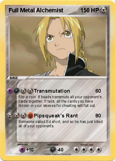 Pokemon Full Metal Alchemist