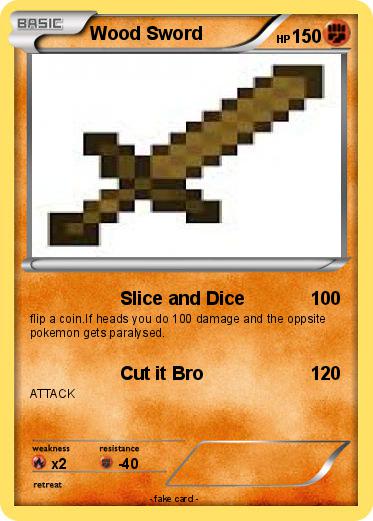 Pokemon Wood Sword