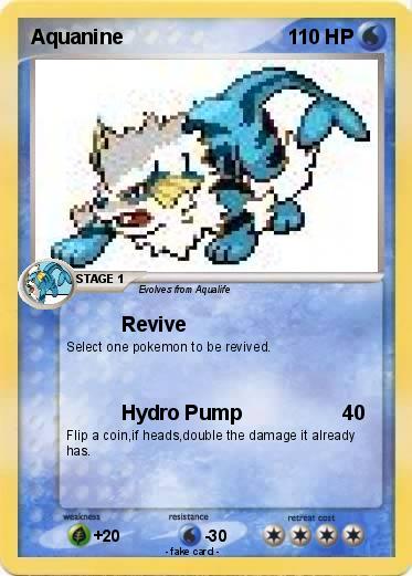 Pokemon Aquanine