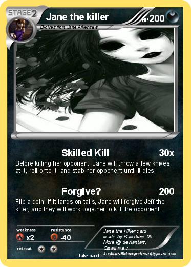 Pokemon Jane the killer