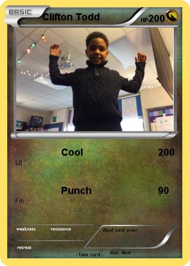 Pokemon Clifton Todd