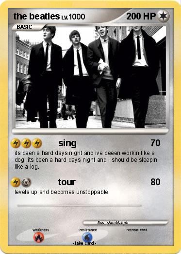 Pokemon the beatles