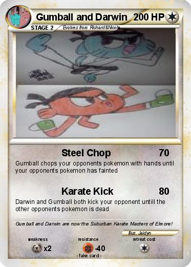 Pokemon Gumball and Darwin